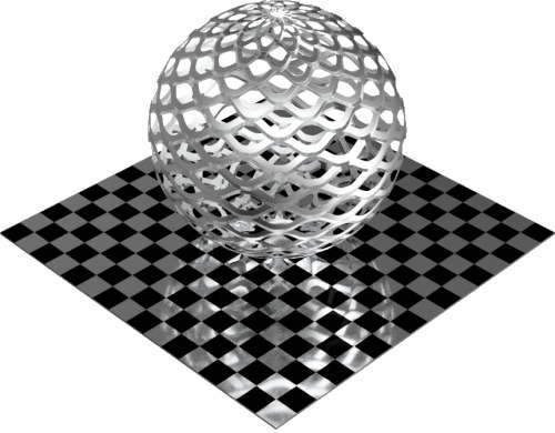 3DCADモデリングの外観をメタルのアルミニウム-メッシュ-エキスパンド 密球