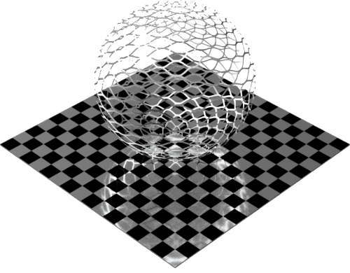 3DCADモデリングの外観をメタルのアルミニウム-メッシュ-エキスパンド粗球