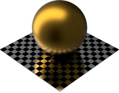 3DCADモデリングの外観をメタルのコーティング球