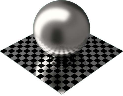 3DCADモデリングの外観をメタルのパラジウム球