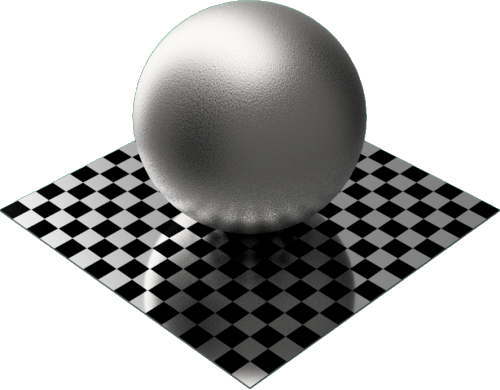3DCADモデリングの外観をメタルの鉄-鋳鉄球