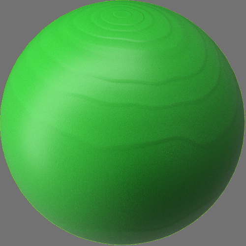 fudsion360レンダリングの3D Walnut-Painted球