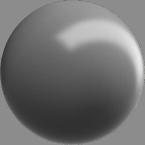 fudsion360レンダリングのベースマテリアル－不透明球