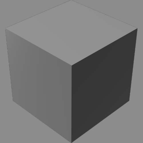 fudsion360レンダリングのベースマテリアル－不透明直方体